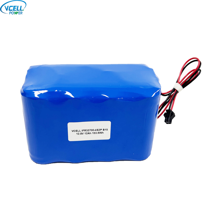 แบตเตอรี่ LiFePO4 แบบรีชาร์จ 12.8V 12Ah
