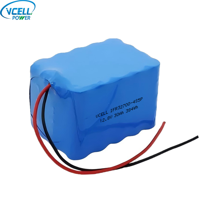 แบตเตอรี่ LiFePO4 แบบรีชาร์จ 12.8V 30Ah