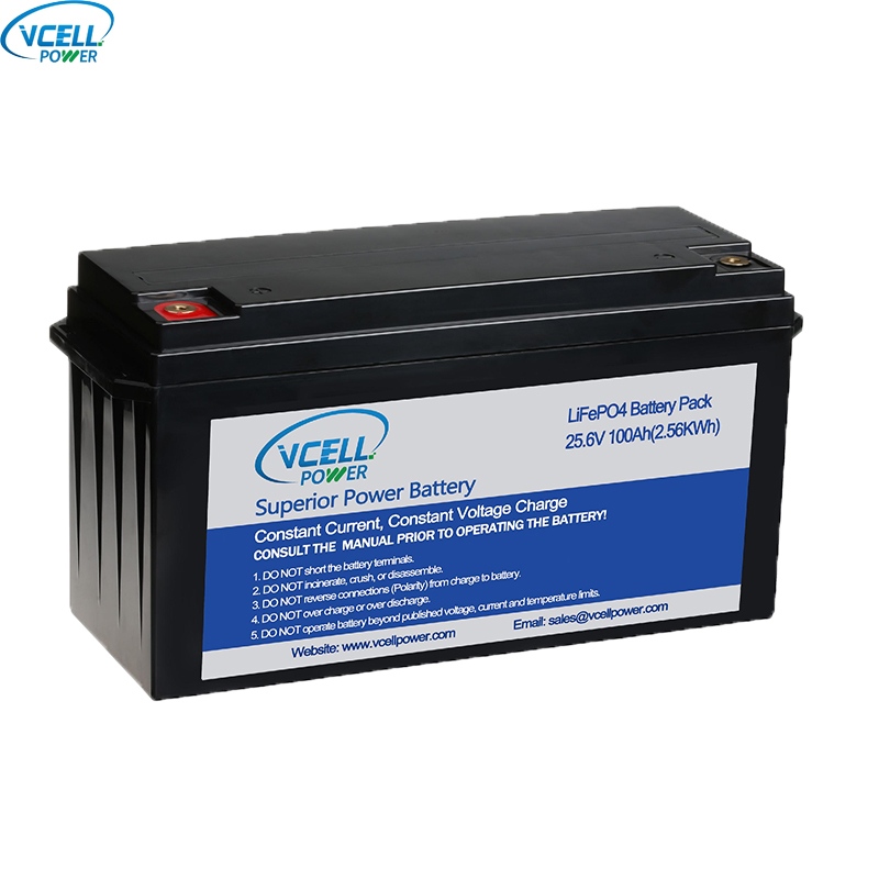 แบตเตอรี่ LiFePO4 รอบลึก 24V 100Ah