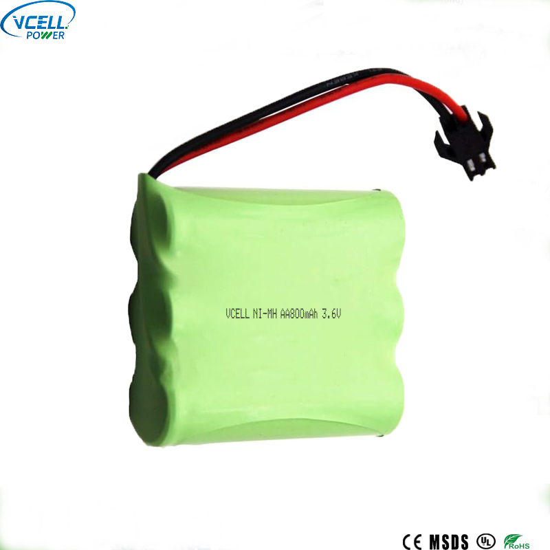 ชุดแบตเตอรี่นิเมชั่น 3.6V AA 800mAh