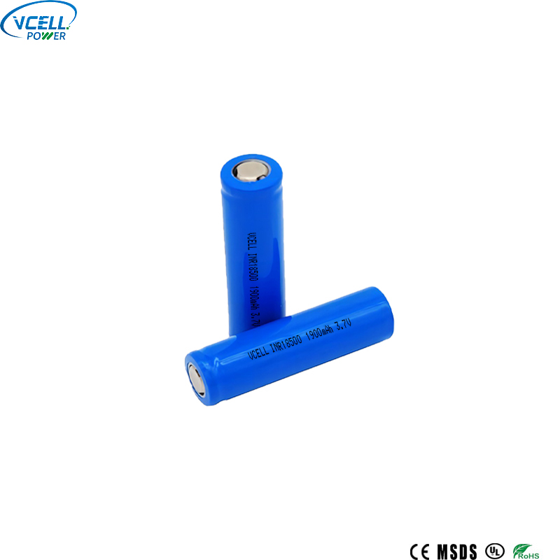 แบตเตอรี่ลิเธียมไอออน 3.7V 1900mAh INR18500