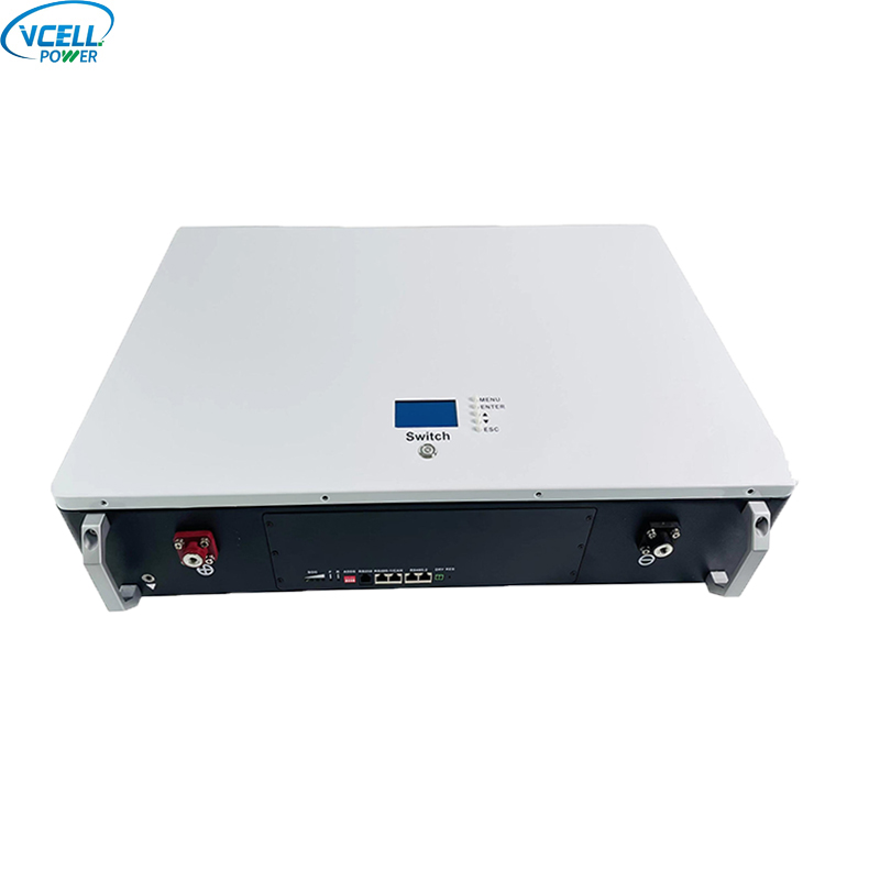 แบตเตอรี่ LiFePO4 ชนิดติดผนัง 48V 51.2V 100.0Ah